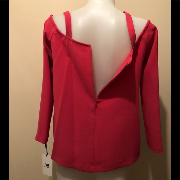 W BY WORTH COLLECTION VINTAGE SHOULDER BLOUSE - Picture 14 of 17